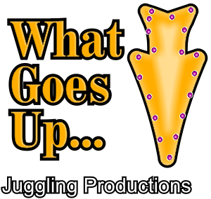 What Goes Up...  Juggling Productions  - Logo