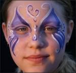 Fantasy Butterfly Face Painting 