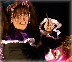 Penelope The Clown, Provides amazing Artistic Face Painting